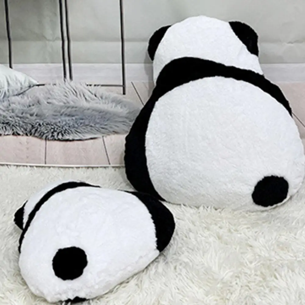 Космати играчка-панда, Сладък Плюшен кукла-панда, Възглавници, съдружници в спалнята, Подаръци за рожден ден за деца и възрастни, Плюшен играчка-панда Изображение 0