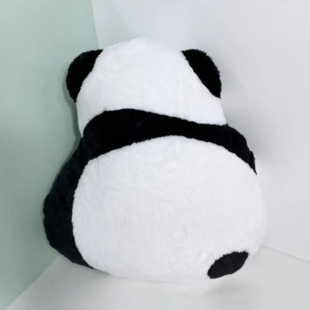 Космати играчка-панда, Сладък Плюшен кукла-панда, Възглавници, съдружници в спалнята, Подаръци за рожден ден за деца и възрастни, Плюшен играчка-панда Изображение 3