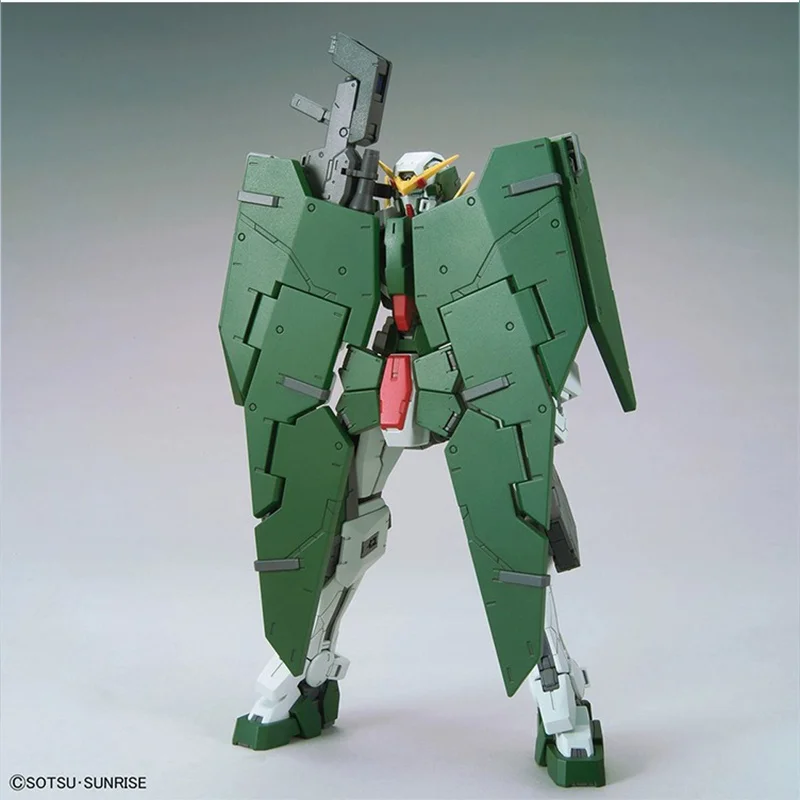 Bandai MG 1/100 GN-002 Gundam Dynames Gundam 00 18 см Оригинална Фигурка Комплект Модел Съберат Играчка за Събиране на Подаръци За Рожден Ден Изображение 3