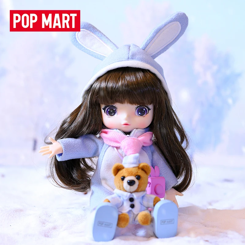 POPMART Bubble Mart Кукла ViYa, кукла BJD, Wawa, Зимна/лятна Мода кукла Ръчно изработени, Trend подарък за рожден Ден за момичета Изображение 0