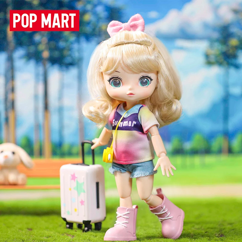 POPMART Bubble Mart Кукла ViYa, кукла BJD, Wawa, Зимна/лятна Мода кукла Ръчно изработени, Trend подарък за рожден Ден за момичета Изображение 1