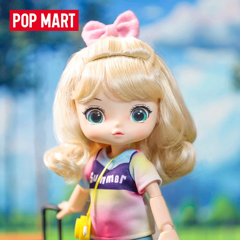 POPMART Bubble Mart Кукла ViYa, кукла BJD, Wawa, Зимна/лятна Мода кукла Ръчно изработени, Trend подарък за рожден Ден за момичета Изображение 2