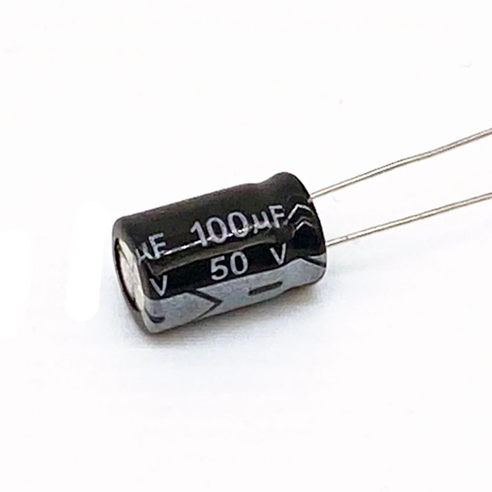 20 парчета с Високо качество на 50V100UF 8*12 мм 100 uf 50V 8*12 Електролитни кондензатори Изображение 0