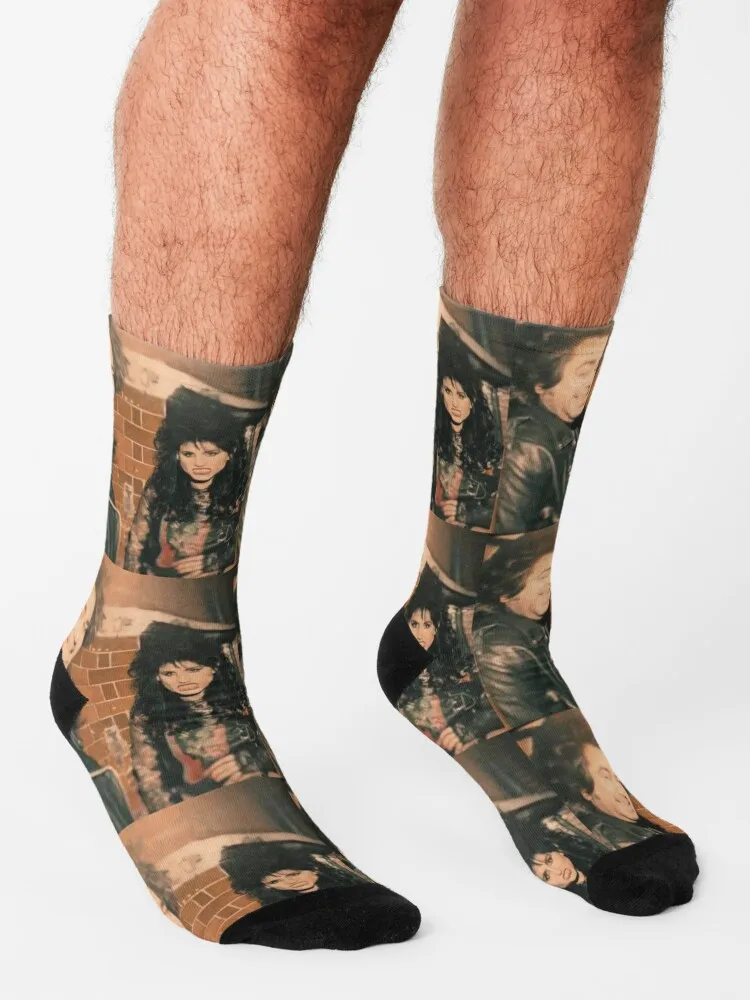 Чорапи Laszlo & Надя 80-те години, мъже подаръци за компресия чорапи, дамски чорапи за мъже, футболни Изображение 2