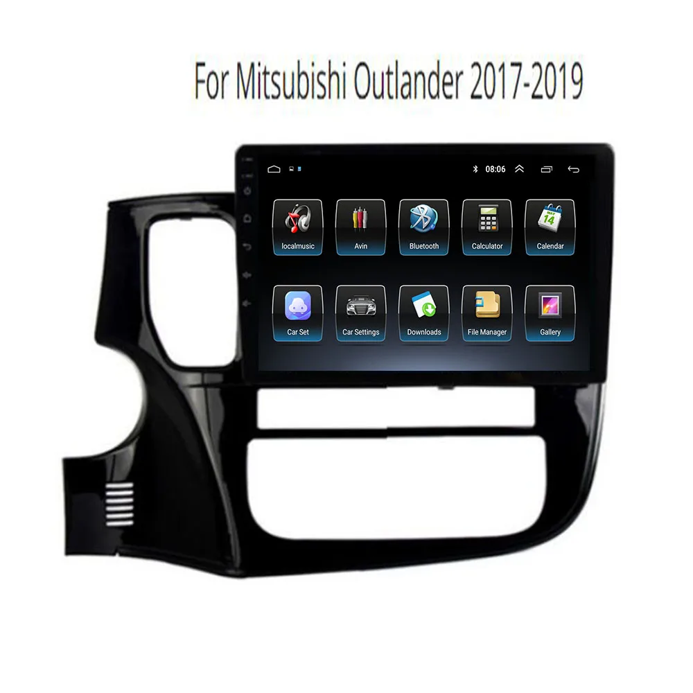 Android 12 За Mitsubishi Outlander 3 GF0W GG0W 2012 - 2016 2017 2018 GPS Навигация Мултимедиен плеър автомагнитола DVD Главното устройство Изображение 3