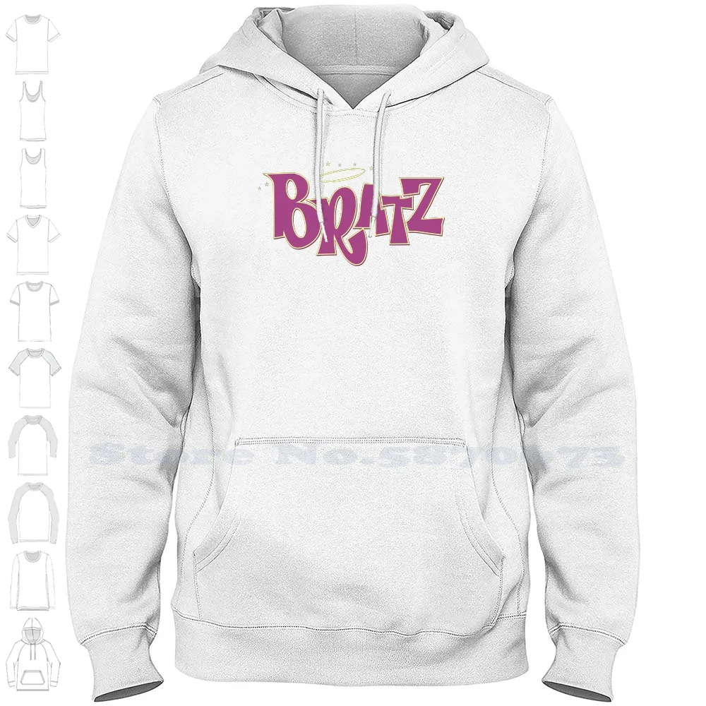 Модни hoody с логото на Bratz, hoody с качулка, висококачествени графични качулки Изображение 0