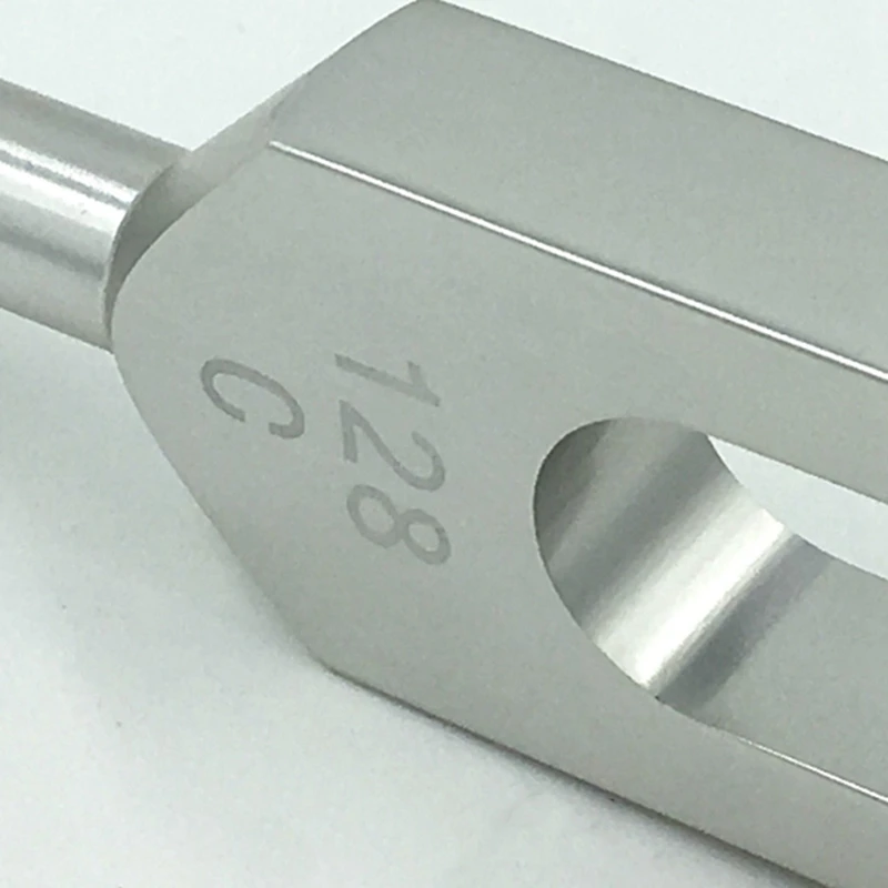 Камертон от алуминиева сплав 10X 128 Hz Може да се използва За подаръци за Избор на ухото, високо качество и лукс на производство Изображение 5