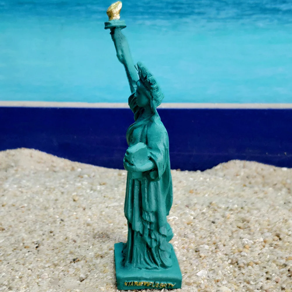 Аксесоари за Партита Знамена на САЩ, Украшение на Богинята на Свободата, Набор от Пясък, Статуята на Мария, Декорации от смола, Украса за Бродерия Изображение 1