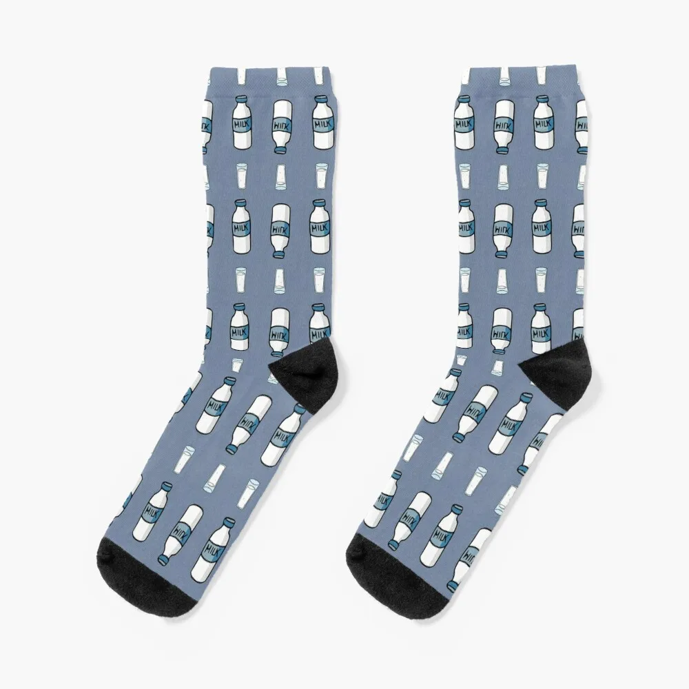 Млечни чорапи за подарък за мъже, Греющие чорапи, пешеходни мъжки чорапи от памук Изображение 0