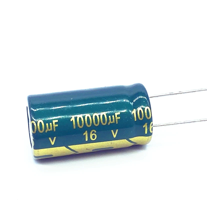 2 бр./лот от 10000 мкф16 В Ниско СОЭ/импеданс висока честота на алуминиеви електролитни кондензатори Размер 16*30 16 10 000 uf 20% Изображение 0